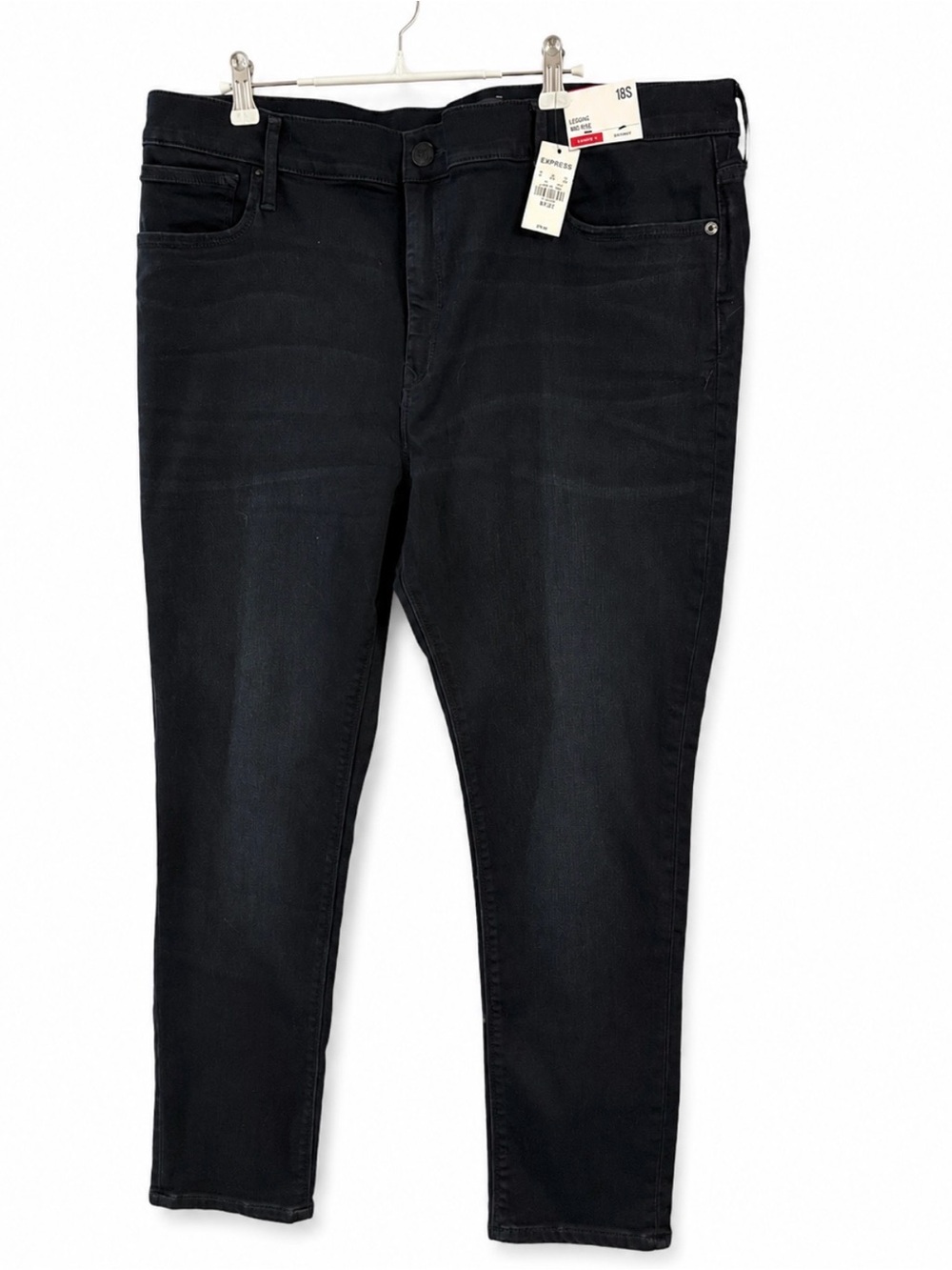 Two pair of new with tags size 18 pants, Old Navy and express skinny leg - Picture 3 of 12